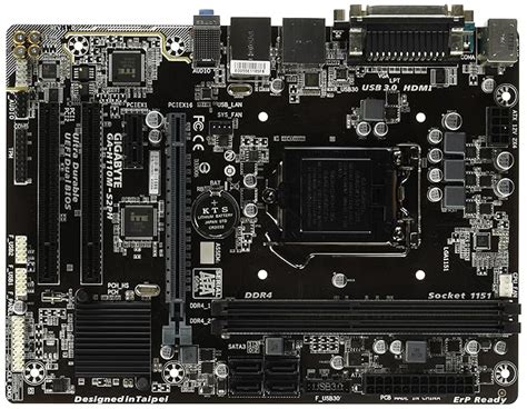 Amazon.in: Buy Gigabyte GA-H110M-S2PH Motherboard(Intel 6th Generation ...