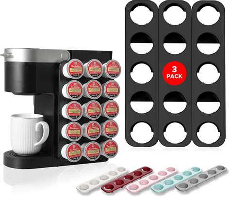 Amazon.com: STORAGENIE K cup Holder, Slim Coffee Pod Storage for Keurig ...