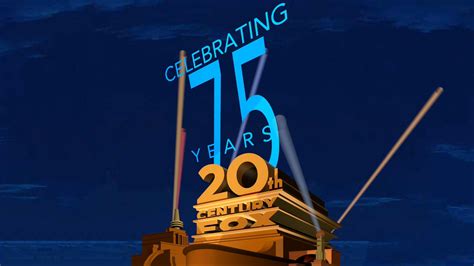 20th Century Fox Celebrating 75 Years Logo 20th Century Fox 75th