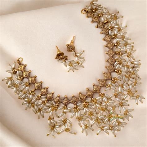 Rice Pearl Necklace – Purezza Jewells