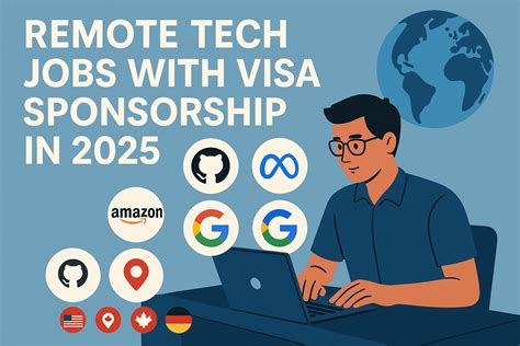 🌐 Remote Tech Jobs with Visa Sponsorship in 2025 – Companies Hiring Globally! - Job Seekers