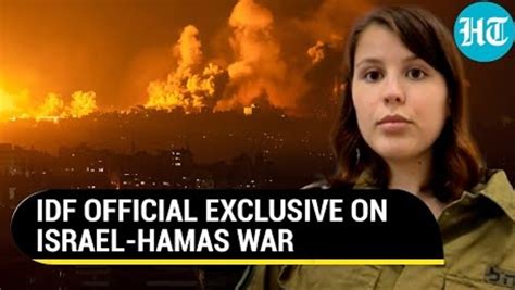 ‘Sending Tanks & UAVs…’: IDF Official Reveals Israel’s Counterattack ...