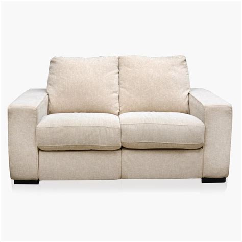 Buy Aura Fabric 2-Seater Electric Incliner - Beige from Home Centre at ...