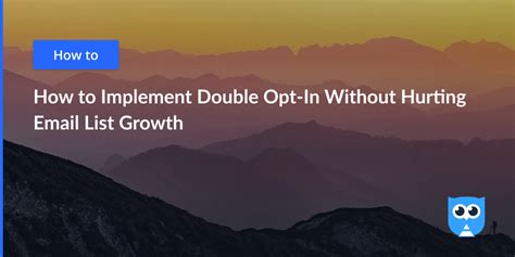 Double Opt-In Email List 的图像结果