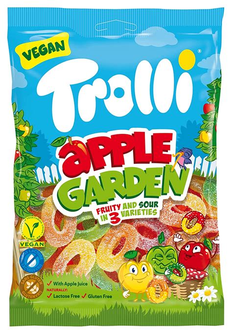 Trolli Apfelgraten Vegan | Back to School | Imported (175g) : Amazon.in ...
