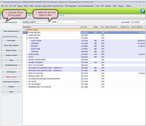 Image result for AutoCount Notes to Account
