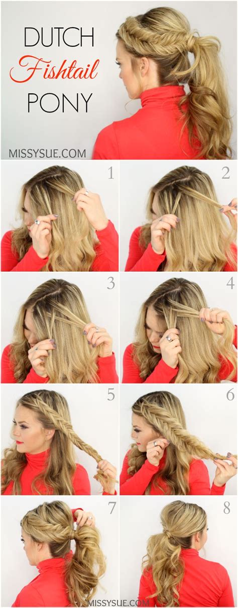 Image result for Natural Ponytail Tutorial