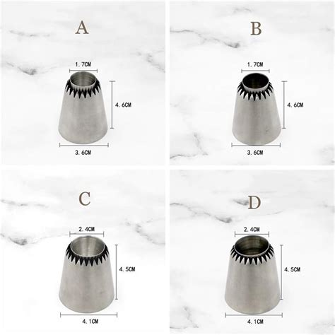 Buy Stainless Steel Piping Tips Piping Tips Set Decorating Icing Piping ...