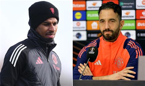 Ruben Amorim doubles down on why he is leaving Marcus Rashford out of ...