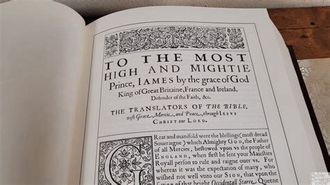 1611 King James Bible - Super Deluxe Facsimile Edition - Bible Buying Guide