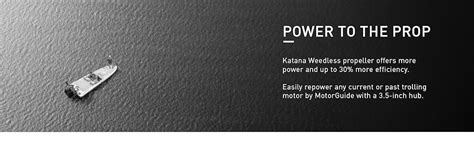 Motorguide 8m4004173 Katana Two Blade Propeller 10 25 Inch Diameter ...