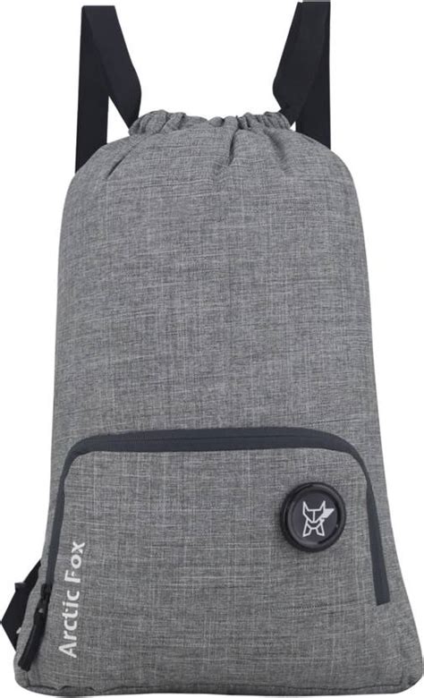 Arctic Fox Grey Drawstring Bag 15 L Backpack Grey - Price in India ...