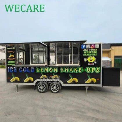 WECARE Commercial Coffee Truck Concession Food Trailer Fully Equipped ...