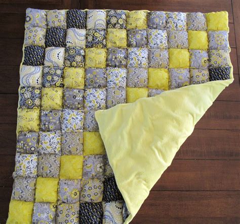 Puffy Quilts | Couette à bulles, Patchwork débutant, Tutoriel sur le ...