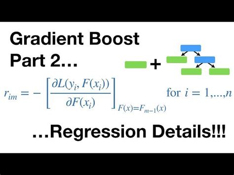 Image result for Statquest Gradient Boosting