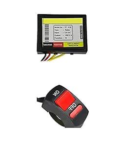 Meenu Arts Universal Bike Hazardious Flasher with On-Off Switch for All ...