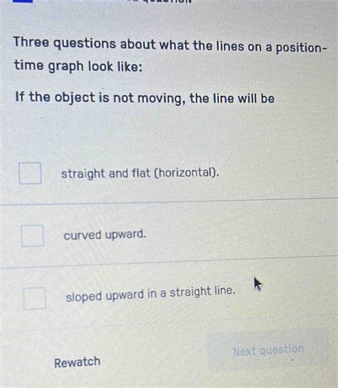 Image result for Position Time Graph Flat Line
