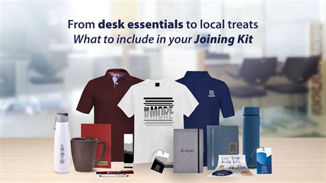 From desk essentials to local treats: What to include in your Joining Kit