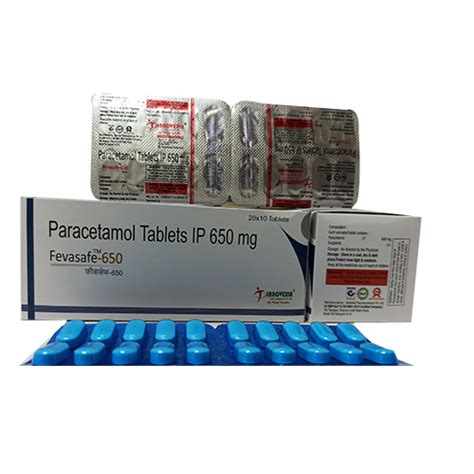 FEVASAFE 650 Tablets INNOVEXIA LIFE SCIENCES PVT LTD