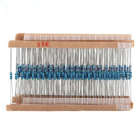 50Pcs - COPPER Resistor 1.8K Resistor Tolerance 1% 1.8K Ohm Resistor 1 ...