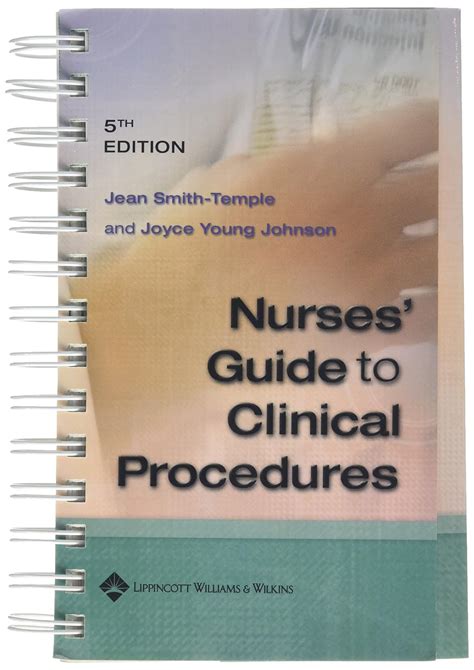 Buy Nurses' Guide to Clinical Procedures (Nurse Guide to Clinical ...