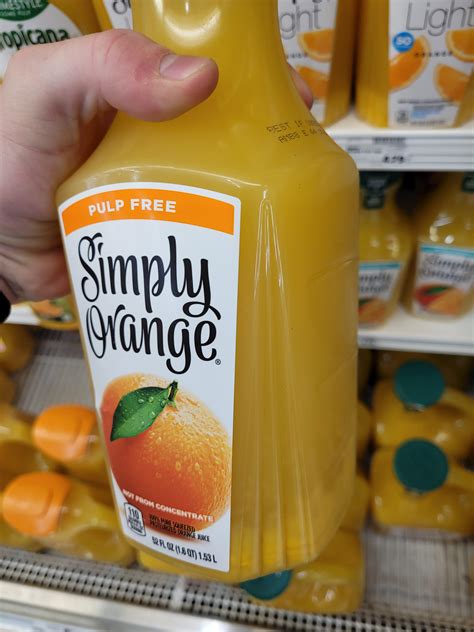 Simply Orange Juice No Pulp