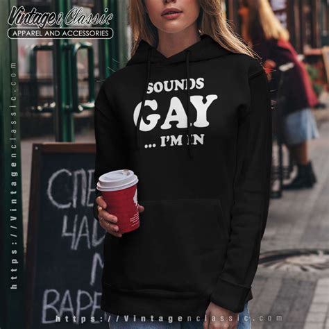 Sounds Gay Im In Shirt Ufc Champions Sean Strickland - Vintagenclassic Tee