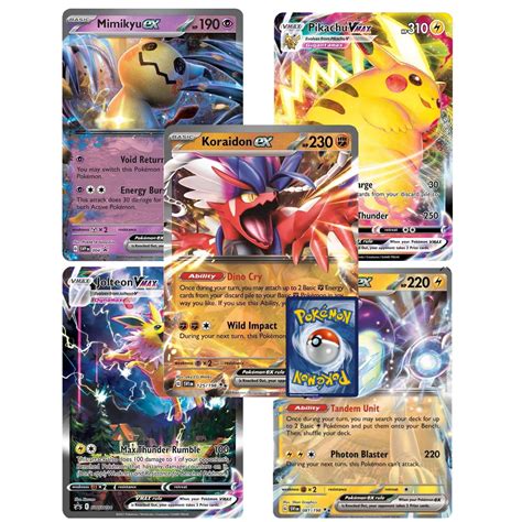 Pokemon TAGTEAM Jumbo Card Packs - Rare Collectibles from Scarlet and ...