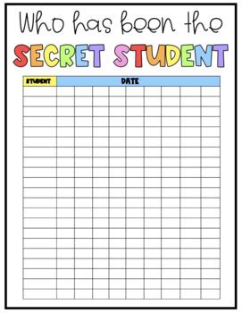 Image result for Secret Student