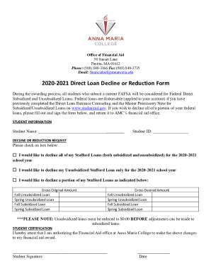 Fillable Online Updated DL Decline Reduction Request Form 2020-2021 ...