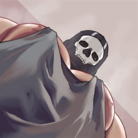 ghost (call of duty and 1 more) drawn by milkbloc | Danbooru