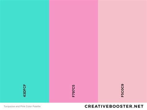 25+ Best Colors That Go With Pink: Pink Color Palettes – CreativeBooster