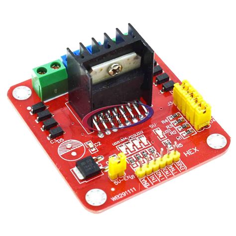 Red L298N DC Motor Driver Module Stepper Motor Dual | Ubuy India