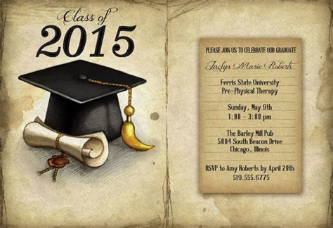 Image result for Graduation Card Invitations