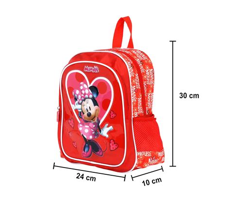 Shop Disney Minnie Heart 12 Backpack Bags for Girls age 3Y+ | Hamleys India