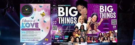 Women Doing BIG Things Summit, 2067 S Columbia Pl, Decatur, 22 August ...