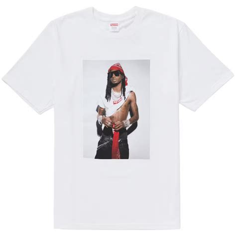 Supreme Playboi Carti Tee White