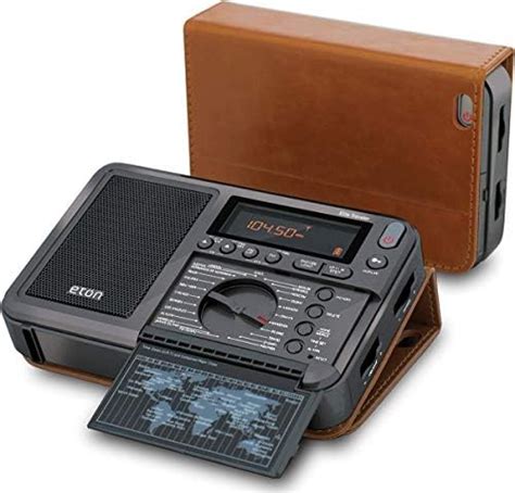 Eton Elite Traveler AM/FM/LW/Shortwave Radio with RDS & Custom Leather ...