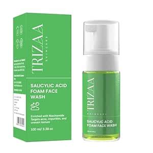 Trizaa 2% Salicylic Acid Face Wash | Facewash for Oily & Acne-Prone ...