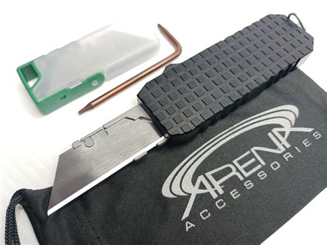 Rocket Razor OTF Automatic Utility Blade Box Cutter Pocket K