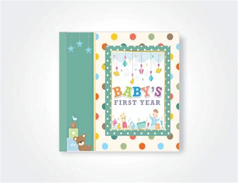 Memory Album Cover Design - Baby's First Year | Freelancer