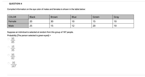 Image result for Probability Comparison Eye Color