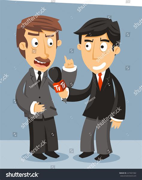 Interview Reporter Cartoon 的图像结果