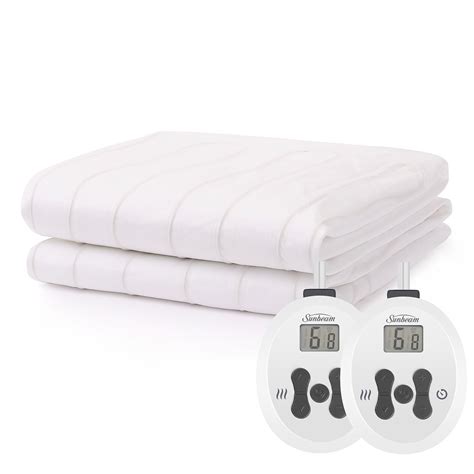 Snapklik.com : Sunbeam Queen Mattress Pad, 60x80, 12 Heat Settings ...