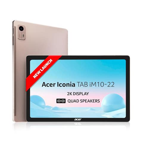 acer Iconia Tab iM10-22 | 10.36" 2K IPS Display, Quad Speakers, Helio ...