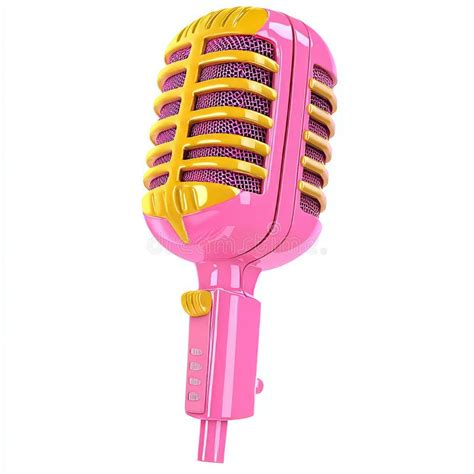 This is a 3D Render Illustration To Illustrate a Microphone Concept. in ...