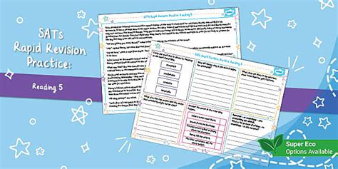 KS2 Reading SATs Rapid Revision - Reading 5