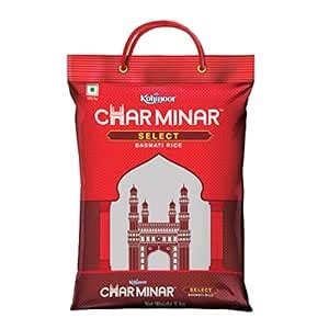 Charminar Select Basmati Rice 5 KG | Value Basmati rice : Amazon.in ...