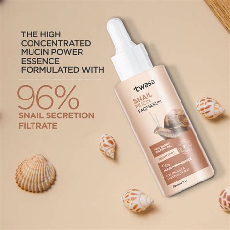 Buy Snail Mucin Serum Online in India | Shop Now at Best Price – Twasa ...
