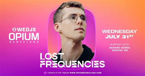 WEDJS Lost Frequencies, Passeig marítim de la Barceloneta, 34, 08003 ...